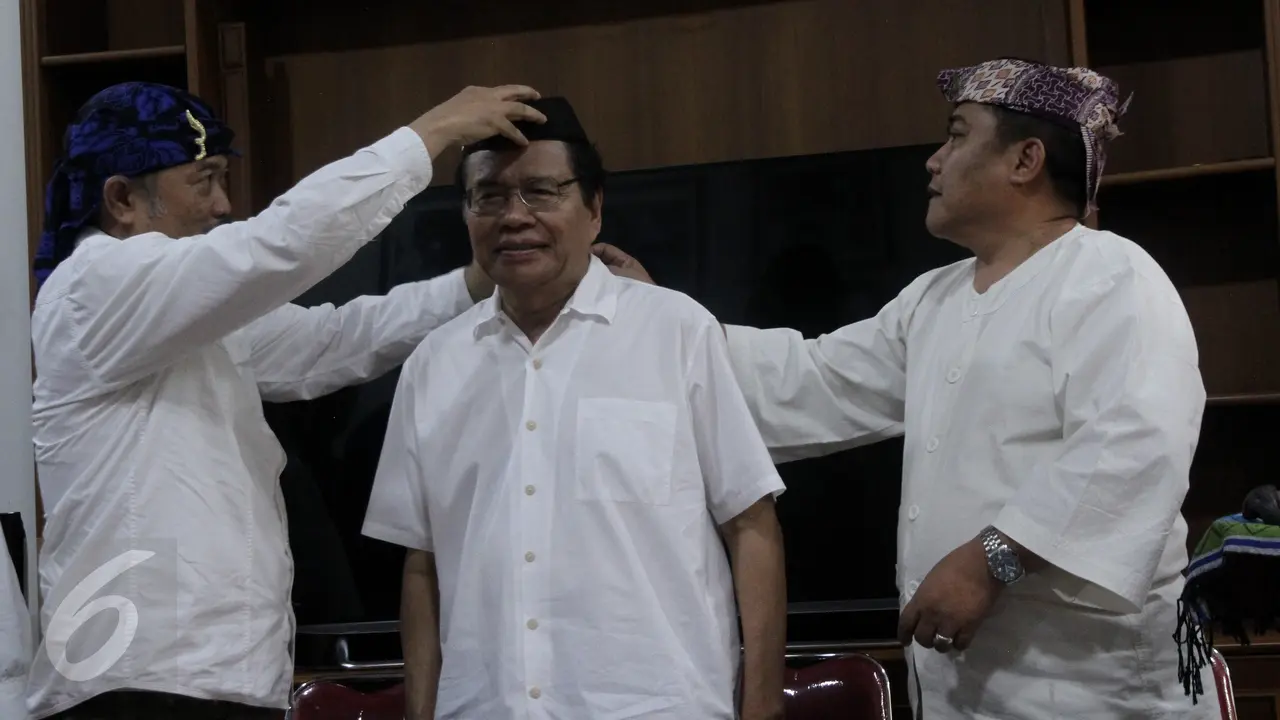 20160904 Baraya Sunda Dukung Rizal Ramli Maju di DKI 1