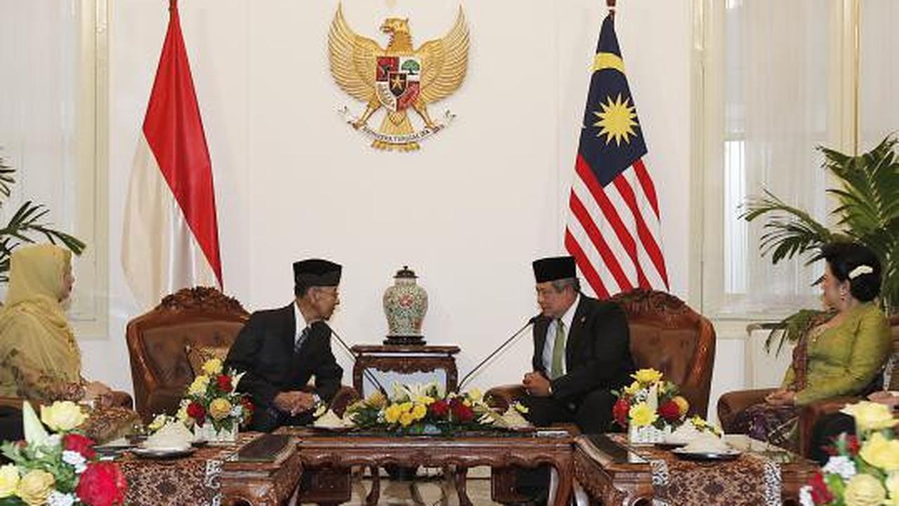 Presiden SBY sambut langsung kunjungan Raja Malaysia ke-14