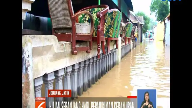 Hingga Senin pagi, ketinggian banjir yang bervariasi mencapai setengah hingga 1 meter. Kondisi ini mengakibatkan aktivitas warga terganggu.