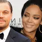 Rihanna dan Leonardo DiCaprio belakangan dikabarkan menjalin hubungan. (foto: OK Magazine)