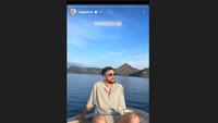 Instastory&nbsp;Nicholas Tagliafico di Labuan Bajo.