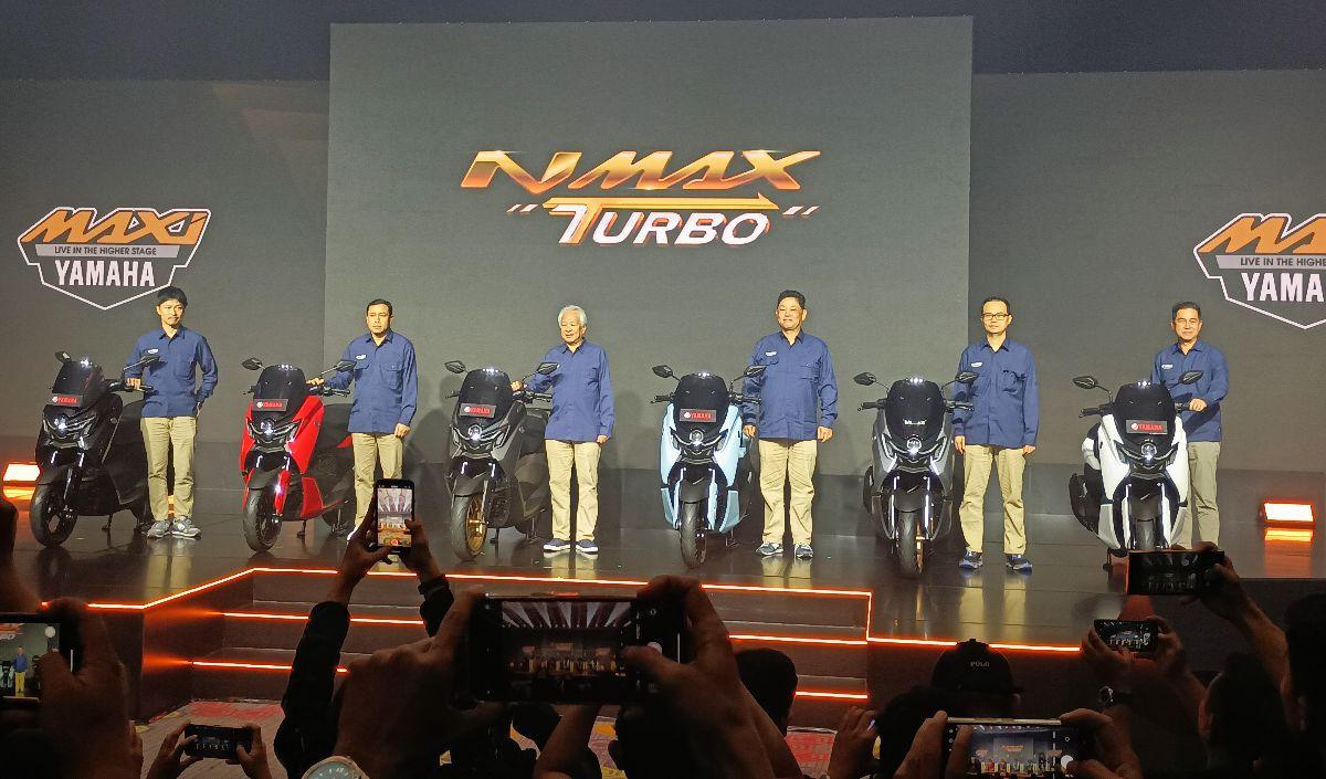 Ada lima varian yang disediakan dalam jajaran NMAX terbaru, semuanya adalah varian "sensasi" Turbo