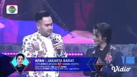 Pimpin Perolehan Polling Dangdut Academy 5, Afan (Jakarta Barat) Dijanjikan Rumah Oleh Nassar. (Indosiar)