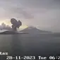 Gunung Anak Krakatau meletus lagi pada Selasa (28/11/2023), pukul 06.29 WIB. (Liputan6.com/ Dok PVMBG)