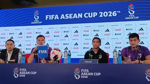 Konferensi Pers Timnas Thailand Menjelang Final FIFA ASEAN CUP 2026