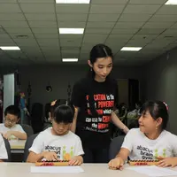 Abacus Brain Gym Indonesia. Document/Angie Michaella Marella