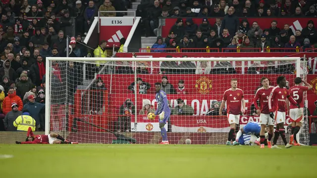 Foto: Aksi Gemilang Kaoru Mitoma saat Bawa Brighton Permalukan MU di Liga Inggris