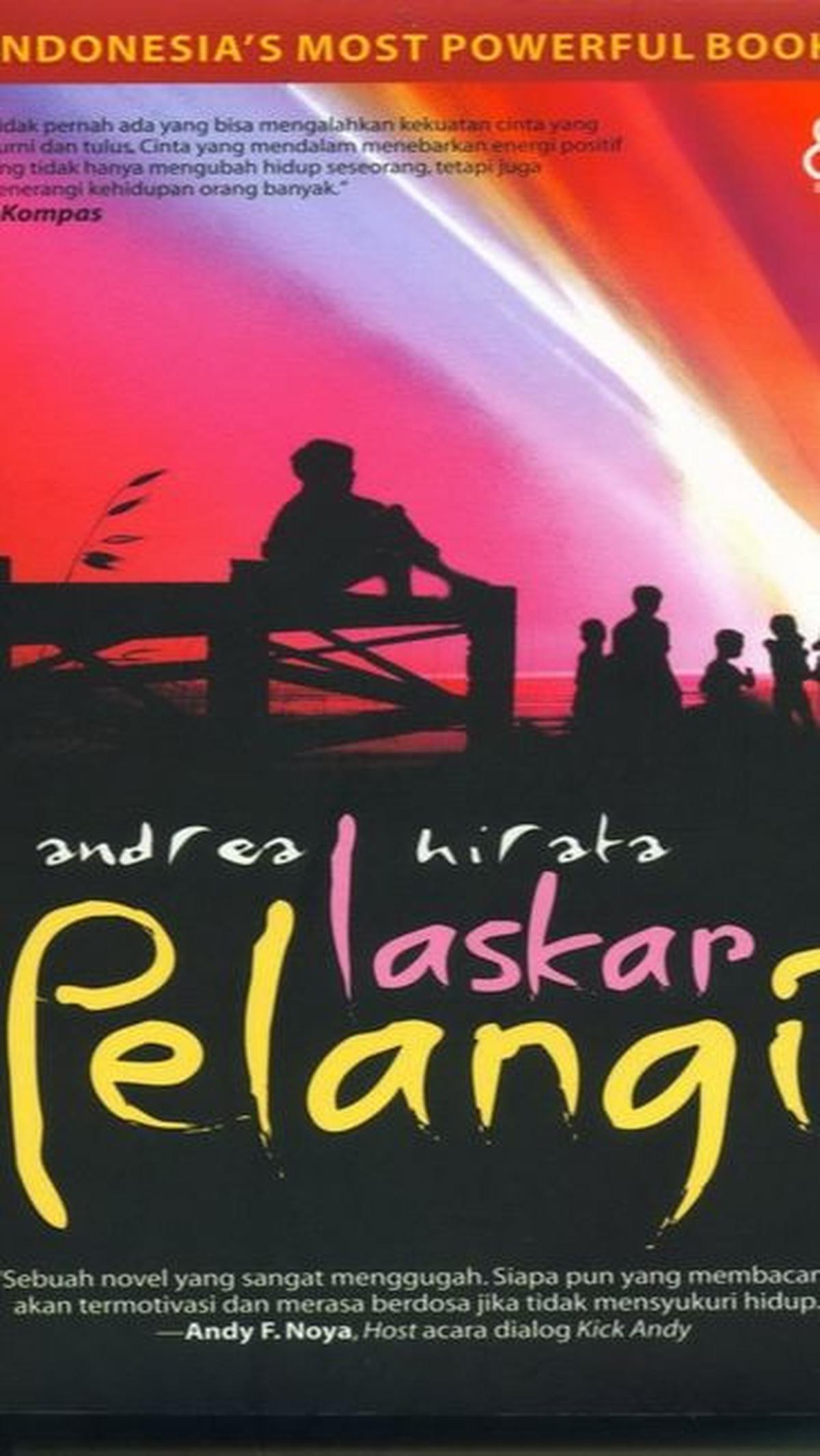 3.&nbsp;Laskar Pelangi oleh Andrea Hirata
