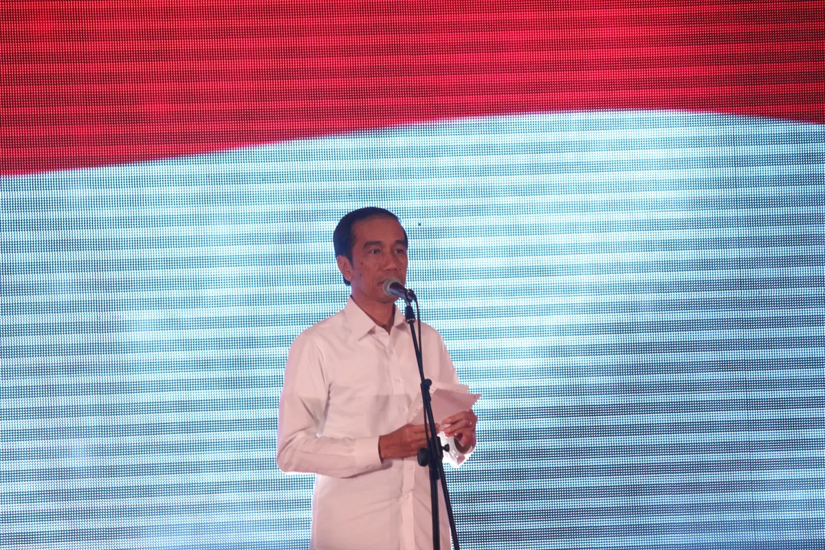 Jokowi di Kalimantan Timur