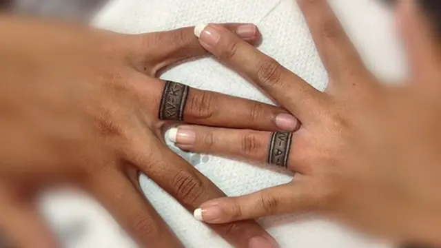 Tato Unik Ini Gantikan Cincin Pernikahan?