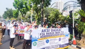 Jerit PPPK Dinkes Depan Balai Kota: Kami ASN, Mengapa Hak Kami Berbeda?