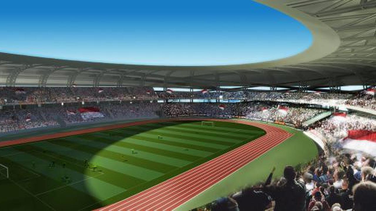 Penampakan stadion Rp 1 Triliun yang akan dibangun Jokowi