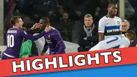 Video highlights Serie A antara Fiorentina melawan Inter Milan yang berakhir dengan skor 2-1, Senin (15/2/2016) dini hari WIB.