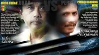 ilustrasi Head to Head Pelatih Mitra Kukar vs Persib Bandung (Grafis: Abdillah/Liputan6)