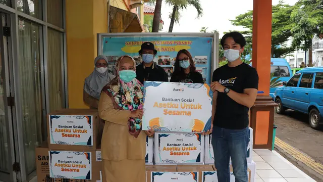 Panti Sosial Terdampak Pandemi, AsetKu Berikan Bantuan Sosial 