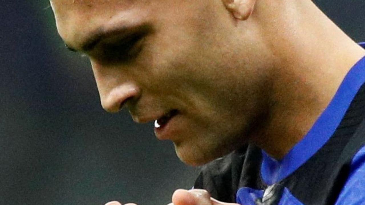Kemenangan ini akan menjadi modal berharga bagi Inter saat mereka menghadapi Atletico dalam pertandingan leg kedua dua pekan mendatang. Foto: REUTERS / Alessandro Garofalo<br>