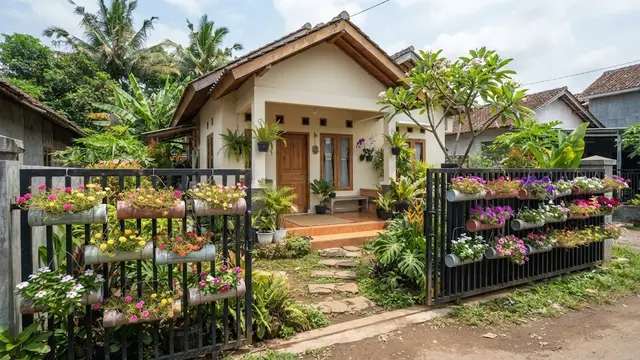 Pot Gantung Silinder dari Sisa Potongan Pipa