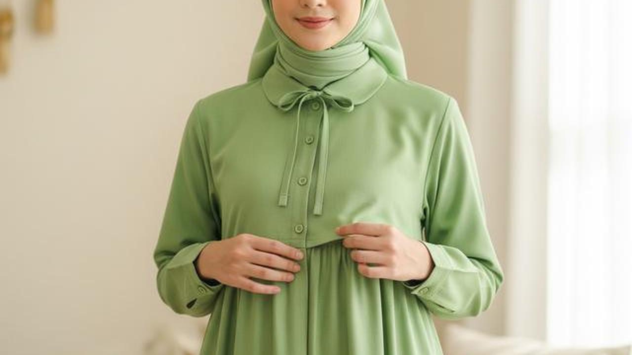 7 Model Gamis Terbaru Bahan Katun untuk Lebaran 2026, Nyaman Dipakai dan Tetap Stylish