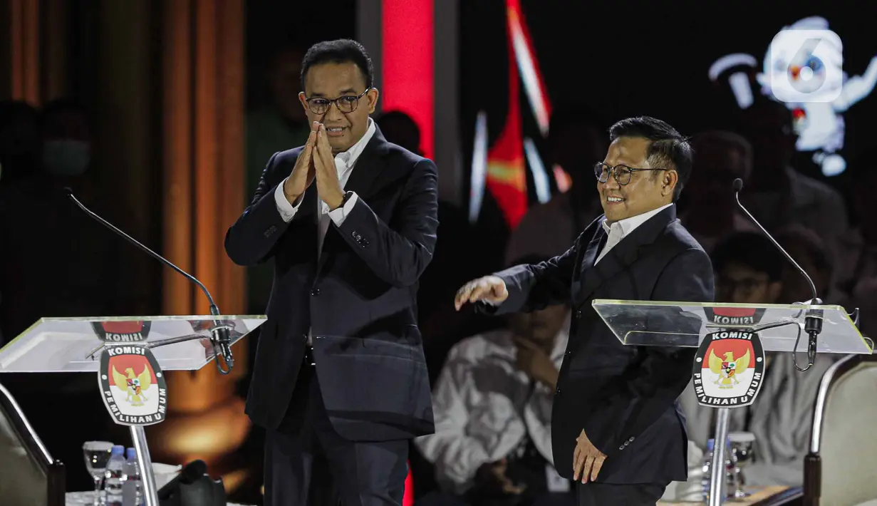 Ada enam sub tema yang akan disampaikan oleh ketiga capres. (Liputan6.com/Faizal Fanani)
