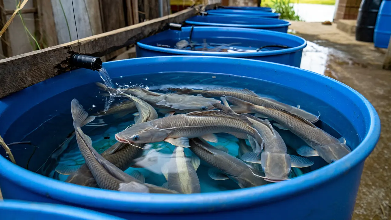 Ikan yang Cocok Dibudidayakan di Drum Bekas (Foto: Reve Art AI)