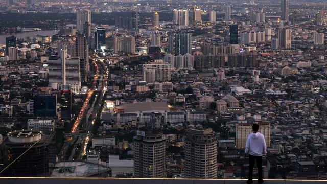 Dek Obeservasi di Gedung Tertinggi se-Thailand