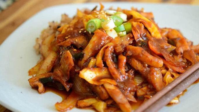 Resep Tumis Cumi Pedas Ala Korea Ojingeo Bokkeum