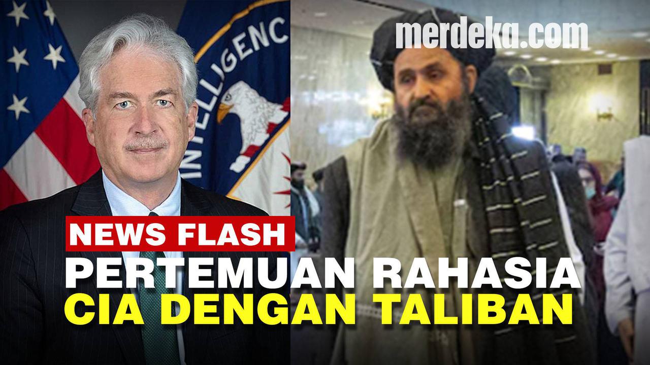 VIDEO: Isi Pertemuan Rahasia CIA Dengan Petinggi Taliban, Ada Lobi Tingkat Tinggi