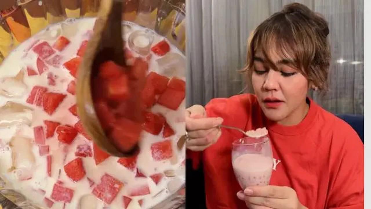 Sissy Prescillia Bagikan Resep Sago Semangka Simpel, Menu Segar dan Pas untuk Berbuka Puasa