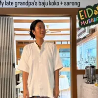 Lihat di sini gaya unik Chef Renatta rayakan Lebaran 2024. [@renattamoeloek].