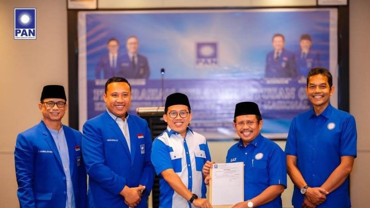 Zulhas Mandat Jaya Saputra Pimpin Kepengurusan PAN Kota Mataram Periode 2025-2030
