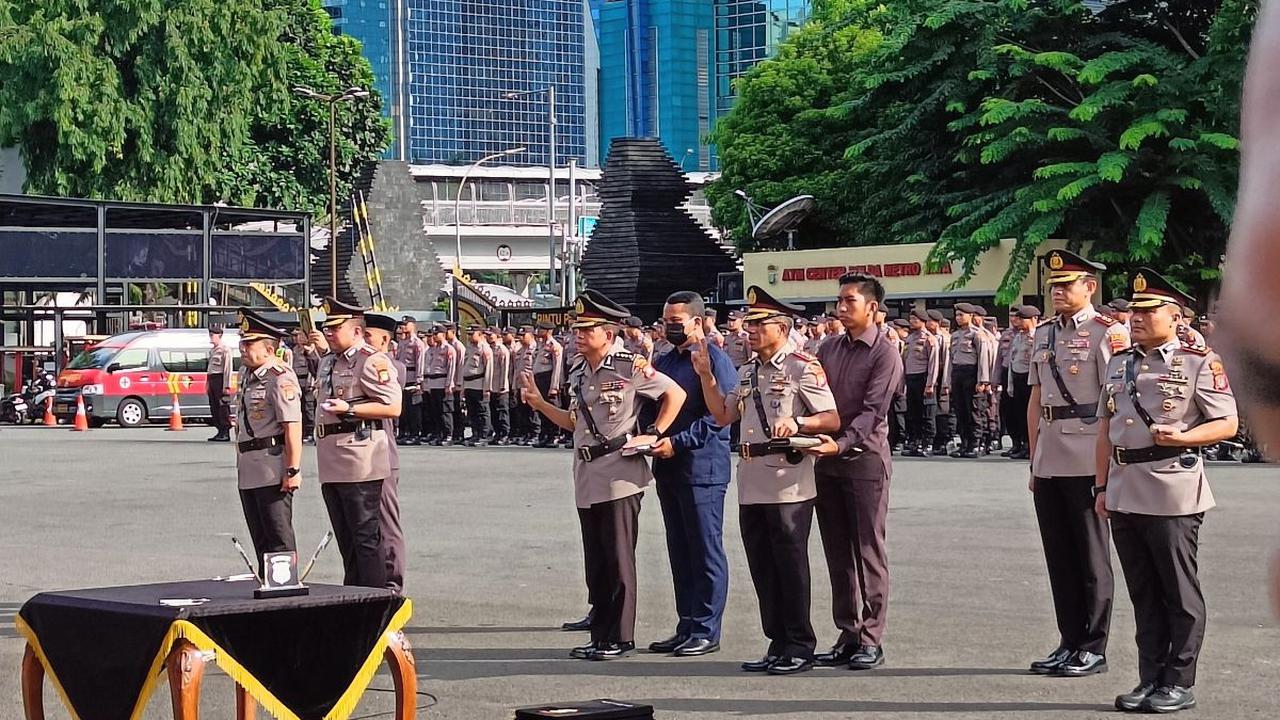 Kapolda Metro Jaya Pimpin Sertijab 3 Kapolres Baru & Kabid Humas, Ini Daftar Lengkapnya
