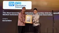 Transaksi Digital BRI Danareksa Sekuritas Naik 1.327%, Investor Muda Jadi Pendorong