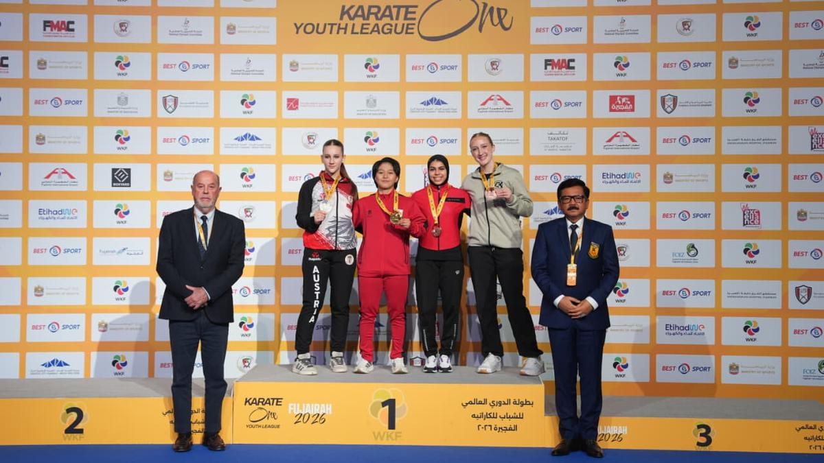 Karateka Muda Indonesia Rebut Emas di WKF Youth League 2026