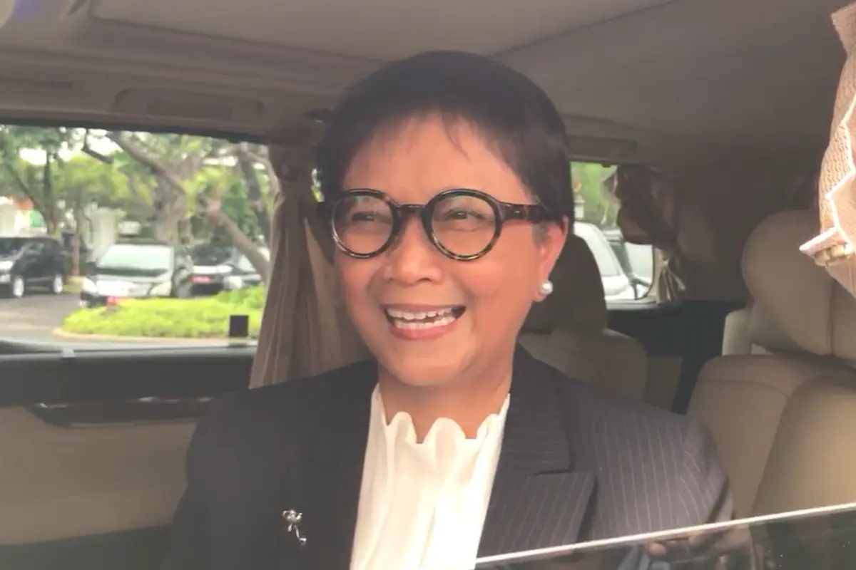 Menteri Luar Negeri RI Retno Marsudi buka suara soal isu yang menyebut dirinya akan mundur dari kabinet Joko Widodo (Jokowi) (Antara).