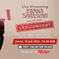 Gelaran konser Isyana Sarasvati bertajuk Lexiconcert di Bali juga disiarkan secara online di Vidio. (Dok. Vidio)