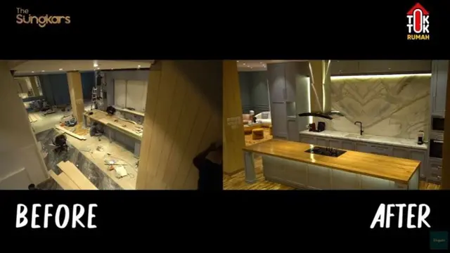 Ada Meja Bar dan Kulkas Menyatu dengan Ruangan di Dapur Baru Zaskia Sungkar