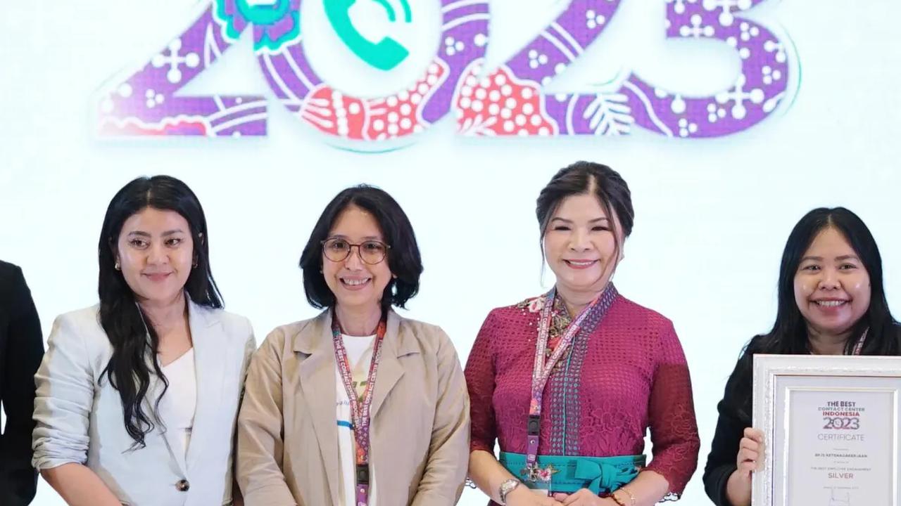 Konsisten Melayani, BPJS Ketenagakerjaan Raih 6 Penghargaan Bergengsi The Best Contact Center Indonesia 2023