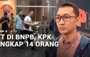 KPK Tangkap 14 Orang dalam OTT di BNPB