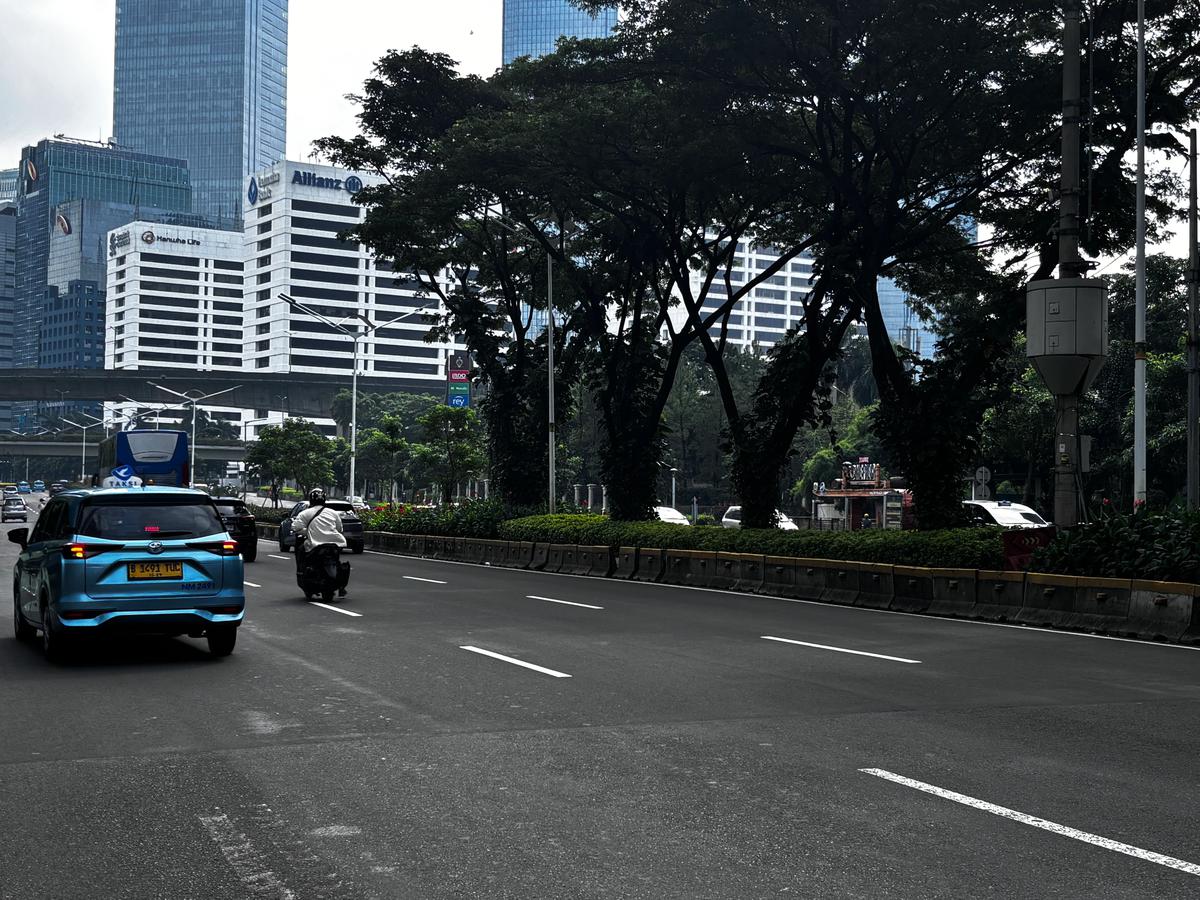 Melihat Kondisi Jakarta Saat Lebaran, Lengang Tanpa Antrean Kendaraan