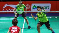 Greysia Polii / Apriyani Rahayu di Kejuaraan Bulutangkis Asia Beregu 2020. (PBSI)