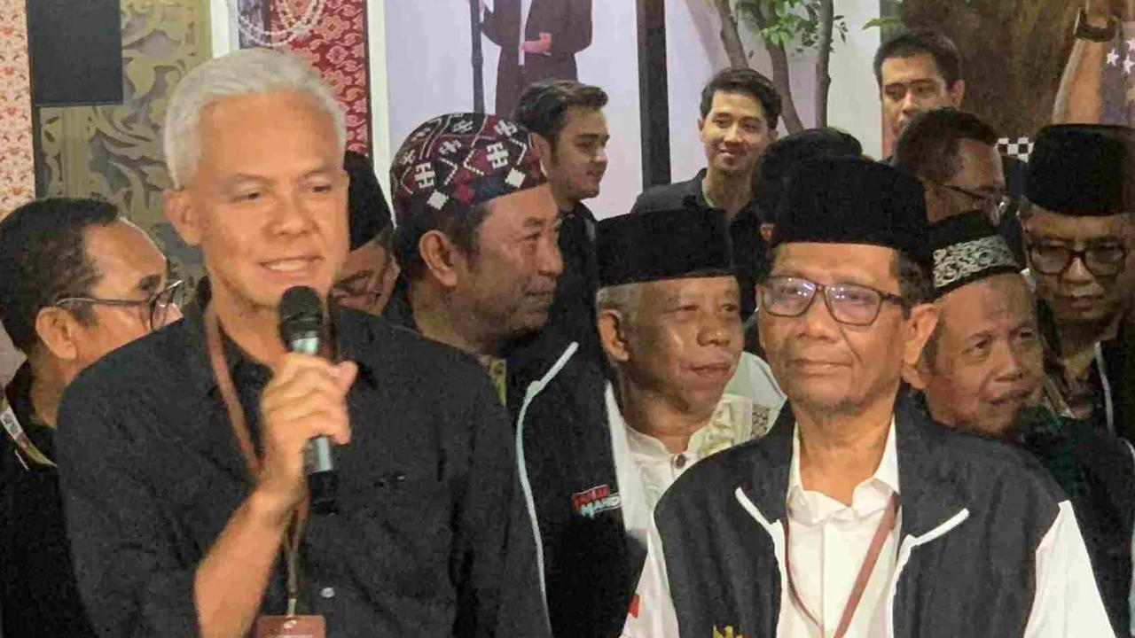 Ganjar-Mahfud MD Nomor Urut 3<br>