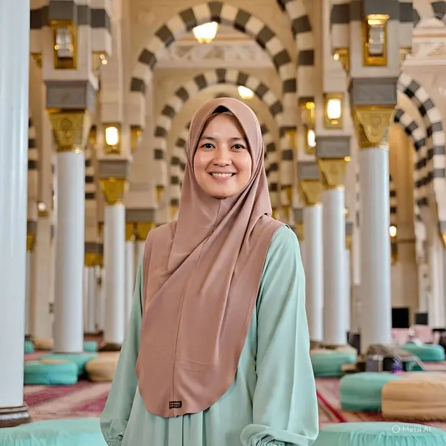 Model Seragam Umroh Wanita