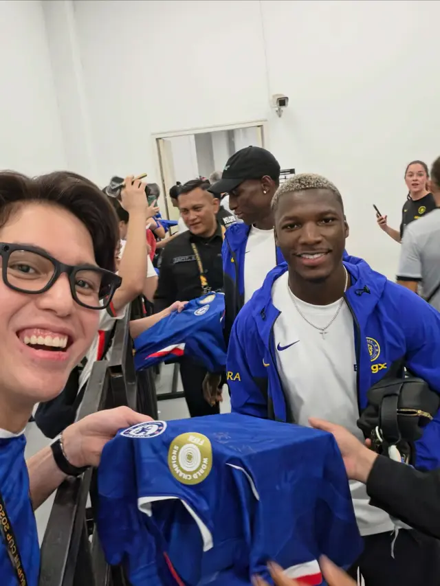 El Rumi nonton Chelsea (instagram.com/elelrumi)