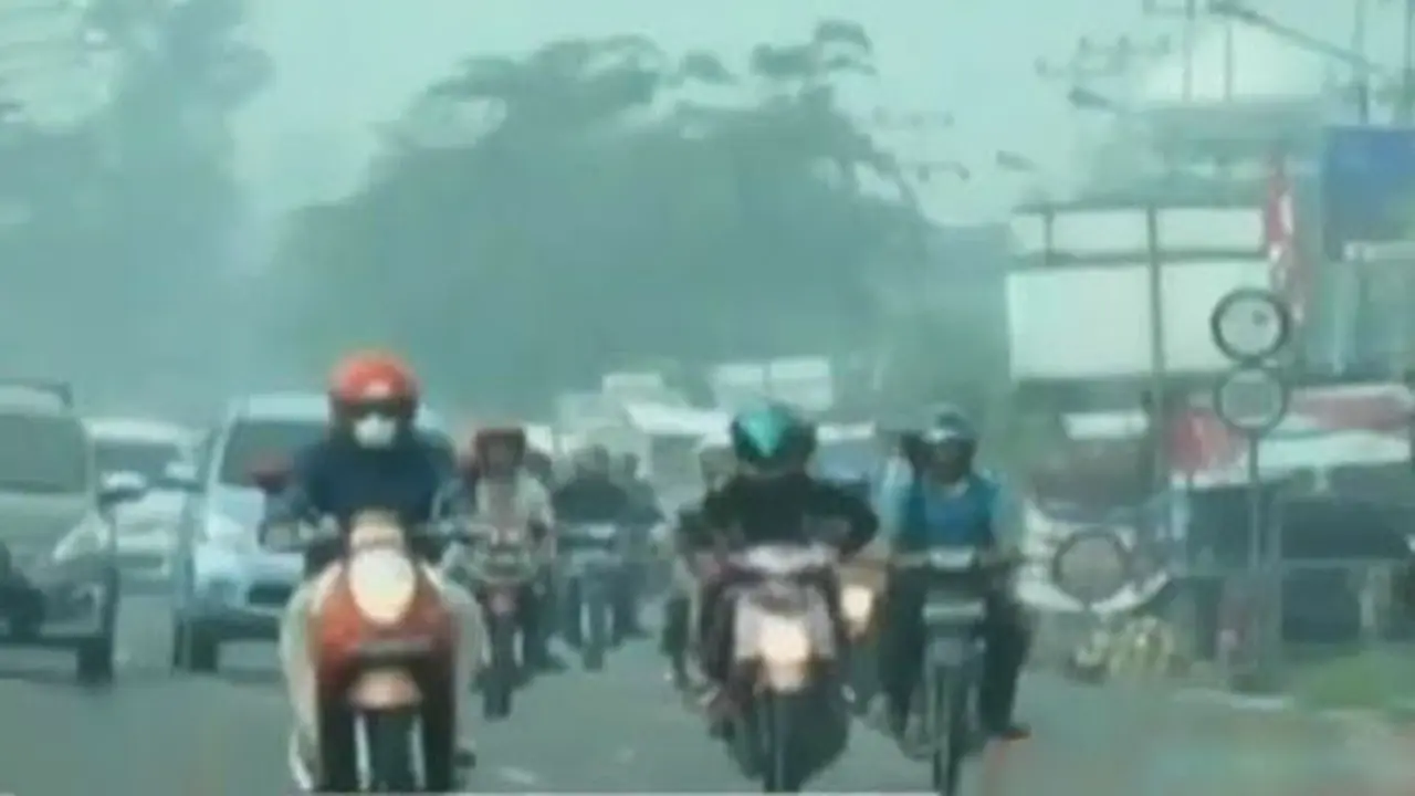 Kualitas Udara Riau Memburuk