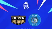 BRI Liga 1 - Dewa United Vs PSBS Biak (Bola.com/Adreanus Titus)