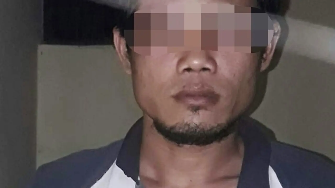 Tersangka pembunuhan kasus anak bunuh ayah di Kebumen, Jawa Tengah. (Foto: Liputan6.com/Polres Kebumen/Muhamad Ridlo)