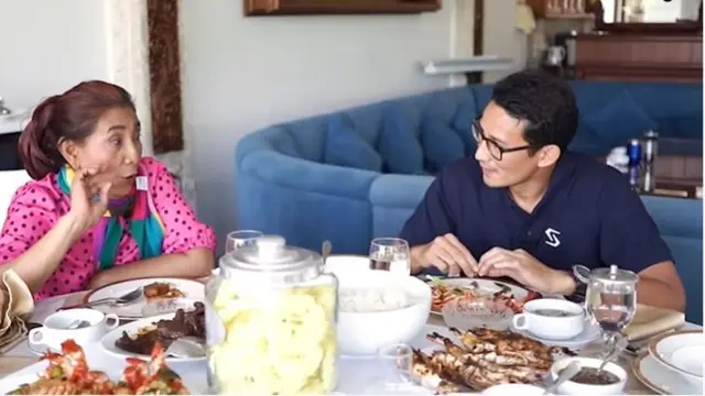 Sambangi Rumah Susi Pudjiastuti, Sandiaga Uno Dimasaki Makanan Favoritnya