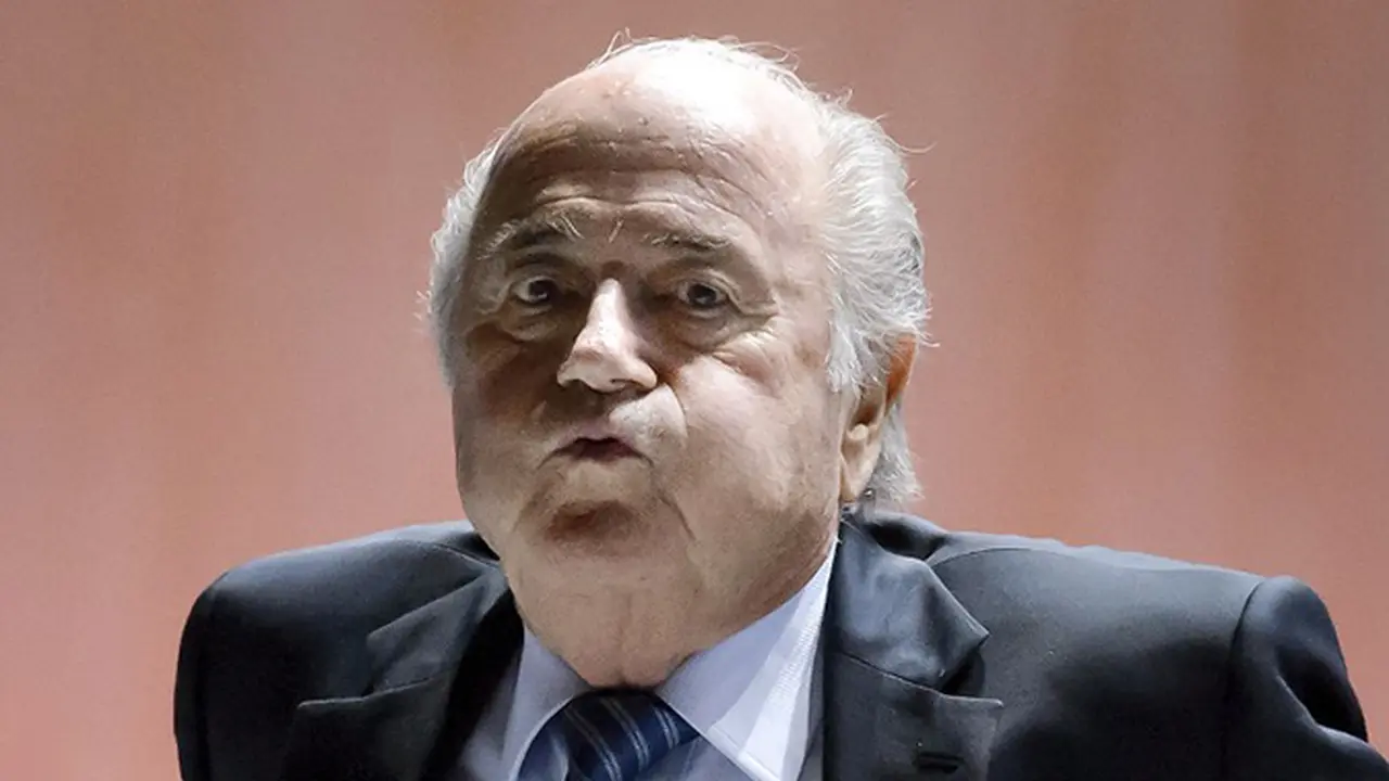 Ekspresi Wajah Unik Sepp Blatter