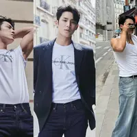 Mingyu SEVENTEEN bikin fans menjerit dengan tampilan maskulinnya yang pamer otot (@min9yu_k)