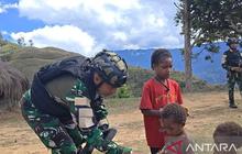 Pendekatan Sosial Yonif 511 Perkuat Kedamaian di Lanny Jaya Papua Pegunungan